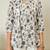 Lavender hand block printed cotton co-ord set