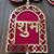om shubh labh lotus swastik toran for home decor pack of 2