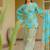 light pink print cotton full stitched farshi salwar