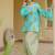 light pink print cotton full stitched farshi salwar