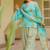 light pink print cotton full stitched farshi salwar