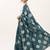Rama floral chiffon ethnic saree