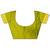 Women's light green soft silk banarasi saree with unstitched blouse