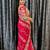 Women's misthi net partywear saree with unstitched blouse
