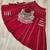 Maroon Roman Chaniya Choli - Free Size 