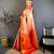 Women's pink soft silk leheriya saree with unstitched blouse