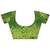 Women's light green soft silk leheriya saree with unstitched blouse