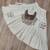Off White Roman Chaniya Choli - Free Size 