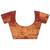 Women's pink soft silk leheriya saree with unstitched blouse