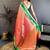 Women's red & purple soft silk banarasi saree with unstitched blouse