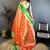 Women's red & yellow soft silk banarasi saree with unstitched blouse