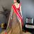 Women's green & purple soft silk banarasi saree with unstitched blouse