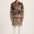V neck printed kurta for men |navratri kurta