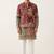 V neck printed kurta for men |navratri kurta