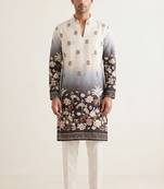 V neck printed kurta for men |navratri kurta