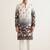 V neck printed kurta for men |navratri kurta