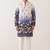 V neck printed kurta for men |navratri kurta