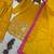 amber color embroidery and sequin work faux georgette kurti dhoti set