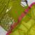 mehendi color embroidery and sequin work faux georgette kurti dhoti set