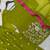 mehendi color embroidery and sequin work faux georgette kurti dhoti set