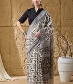 Geometric print cotton silk regular saree