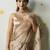 Women's rust silk partywear saree with unstitched blouse