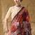 Kalamkari print cotton silk regular saree