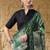 Kalamkari print cotton silk regular saree