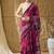 Kalamkari print cotton silk regular saree