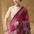 Kalamkari print cotton silk regular saree