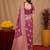 purple soft pure pethani silk blend with jari weave work saree with unstitched blouse piece