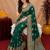 green soft pure pethani silk blend with jari weave work saree with unstitched blouse piece
