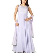 Move color Chanderi fabric anarkali suit