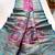 magenta color intricate color thread weaving design rich weaving pallu benarasi silk blend sarees