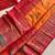 orange color intricate color thread weaving design rich weaving pallu benarasi silk blend sarees