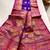 purple color intricate color thread weaving design rich weaving pallu benarasi silk blend sarees