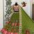 Green Cotton Navratri Lehenga Choli With Dupatta