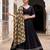 BLACK RAYON PARTY WEAR EMBROIDERY NAVRATRI LEHENGA CHOLI