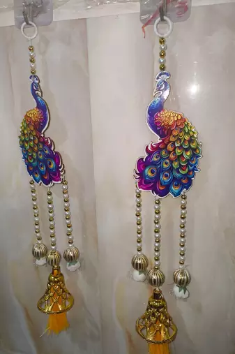 handmade tassel door hanging for home decor pack of 2