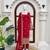 Red georgette thread with sequence salwar suit