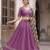 MAUVE PURPLE RAYON EMBROIDERY PARTY WEAR LEHENGA CHOLI 