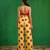 Yellow red printed imported crepe co ord set