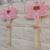 decorative shubh labh lotus patch hanging for home decor pack of 2