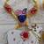 shubh labh shrinath ji cow latkan toran for home decor pack of 2