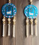 decorative shubh labh hanging for diwali home decor pack of 2