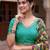 SEA GREEN RAYON EMBROIDERY PARTY WEAR LEHENGA CHOLI
