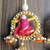 handmade rajasthani moti chudi puppet toran for home decor pack of 2