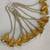handmade bead bell hanging for home decor pack of 6