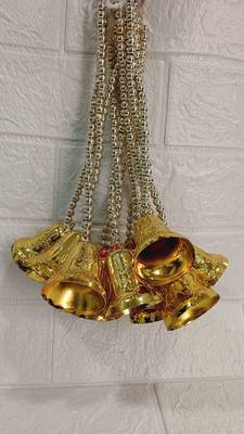 handmade bead bell hanging for home decor pack of 6 2