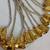 handmade bead bell hanging for home decor pack of 6